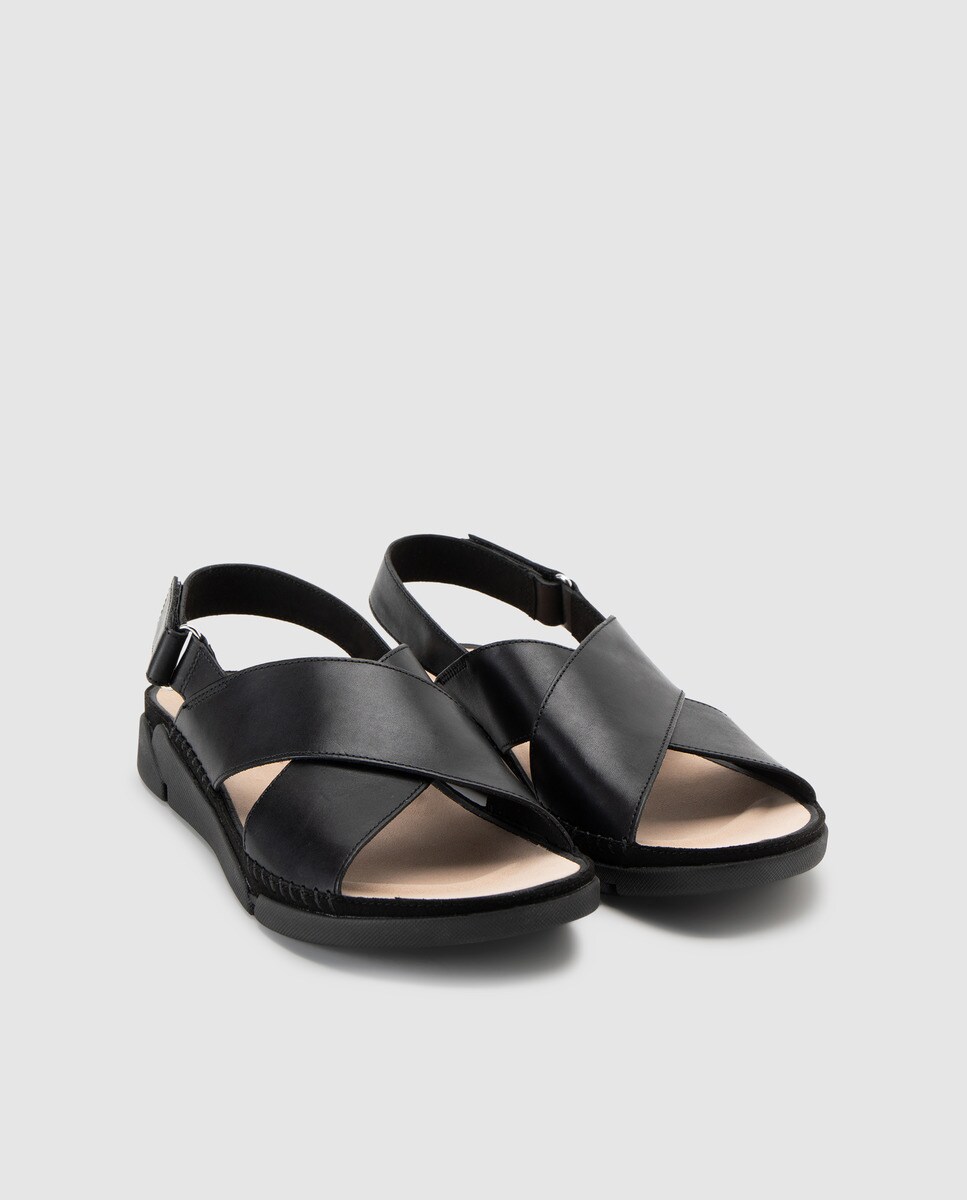 flat white strap sandals