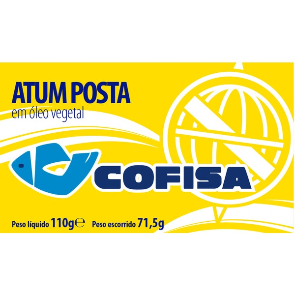 Atum em Óleo Vegetal lata 110 g