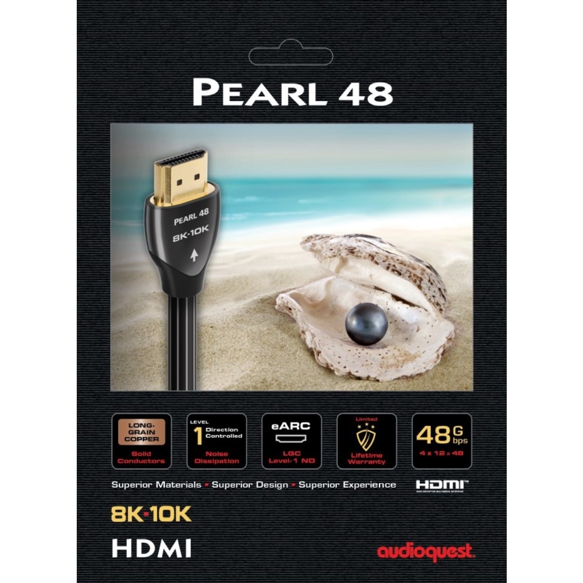 Cabo HDMI Audioquest Pearl 48G - 1 m 5