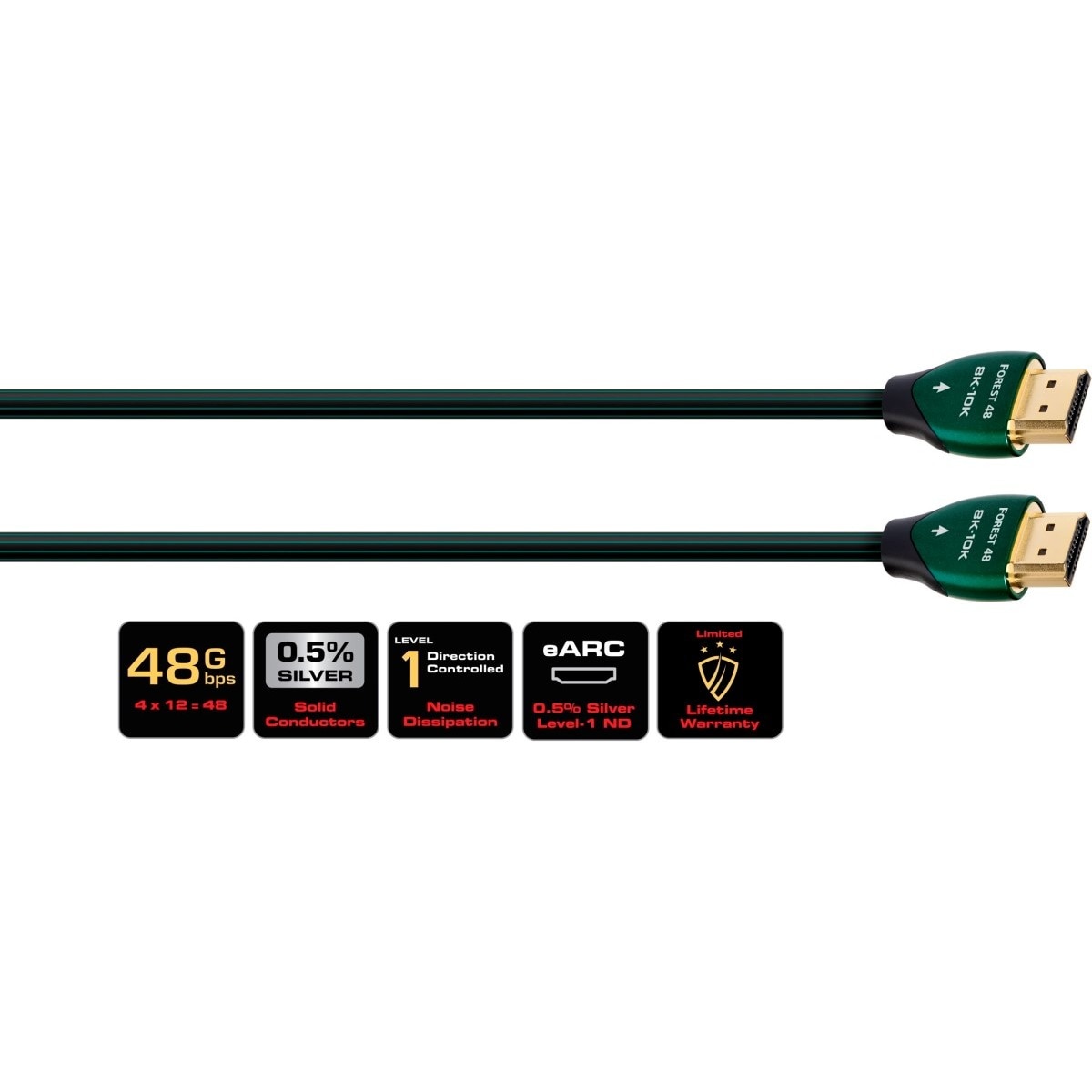 Imagem 0 de Cabo HDMI Audioquest Forest 48G - 1,5 m