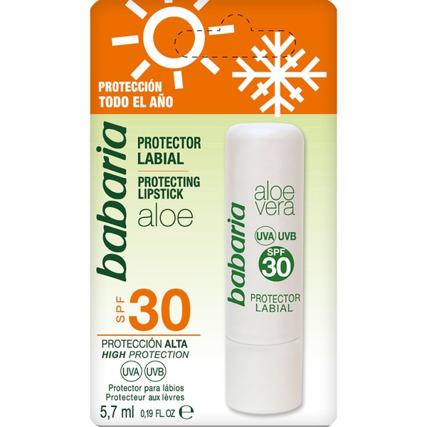 Lippenbalsam mit Aloe Vera LSF-30 Laib 5,7 ml