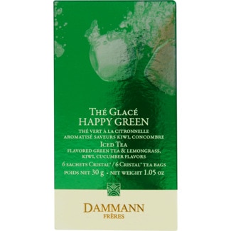 Dammann Fréres Chá Verde Frio Happy Green embalagem 30 g