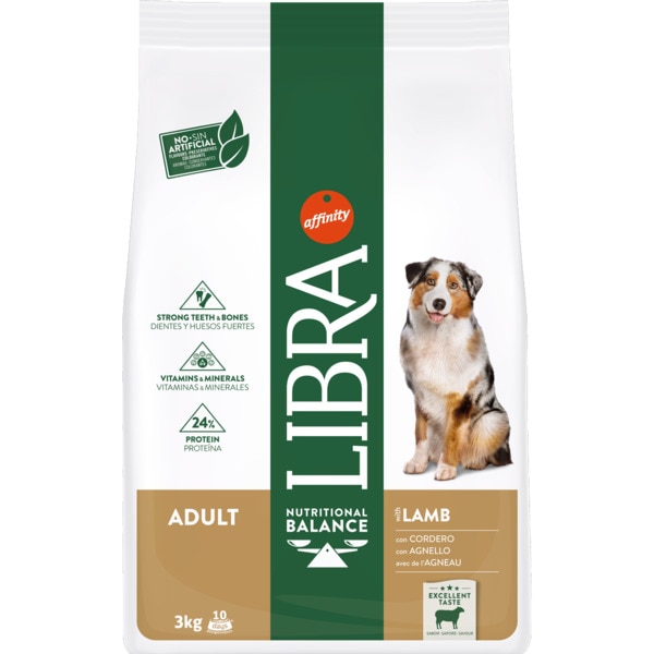 Ração para Cão Adult com Borrego embalagem 3 kg