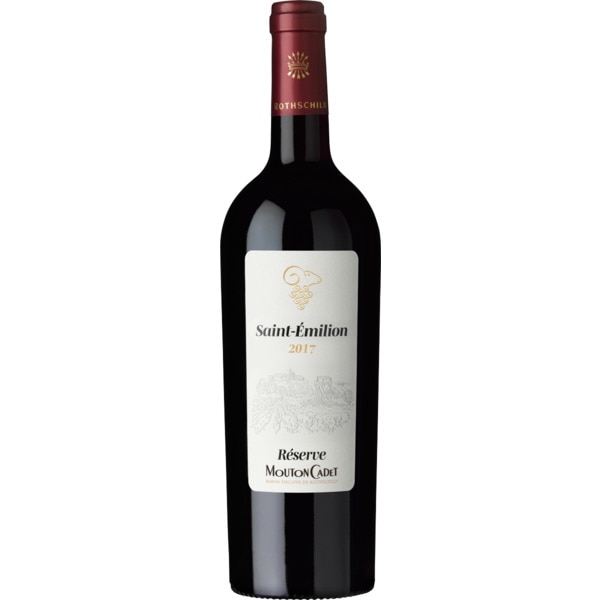 Vinho Tinto de França Saint-Émilon Reserva garrafa 75 cl
