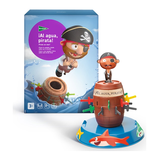 Juego de mesa Clava las espadas ¡Al agua, pirata! El Corte Inglés