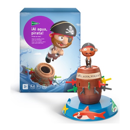 Juego de mesa Clava las espadas ¡Al agua, pirata! 