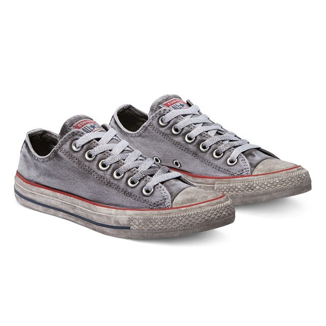 Converse grises sucias sale