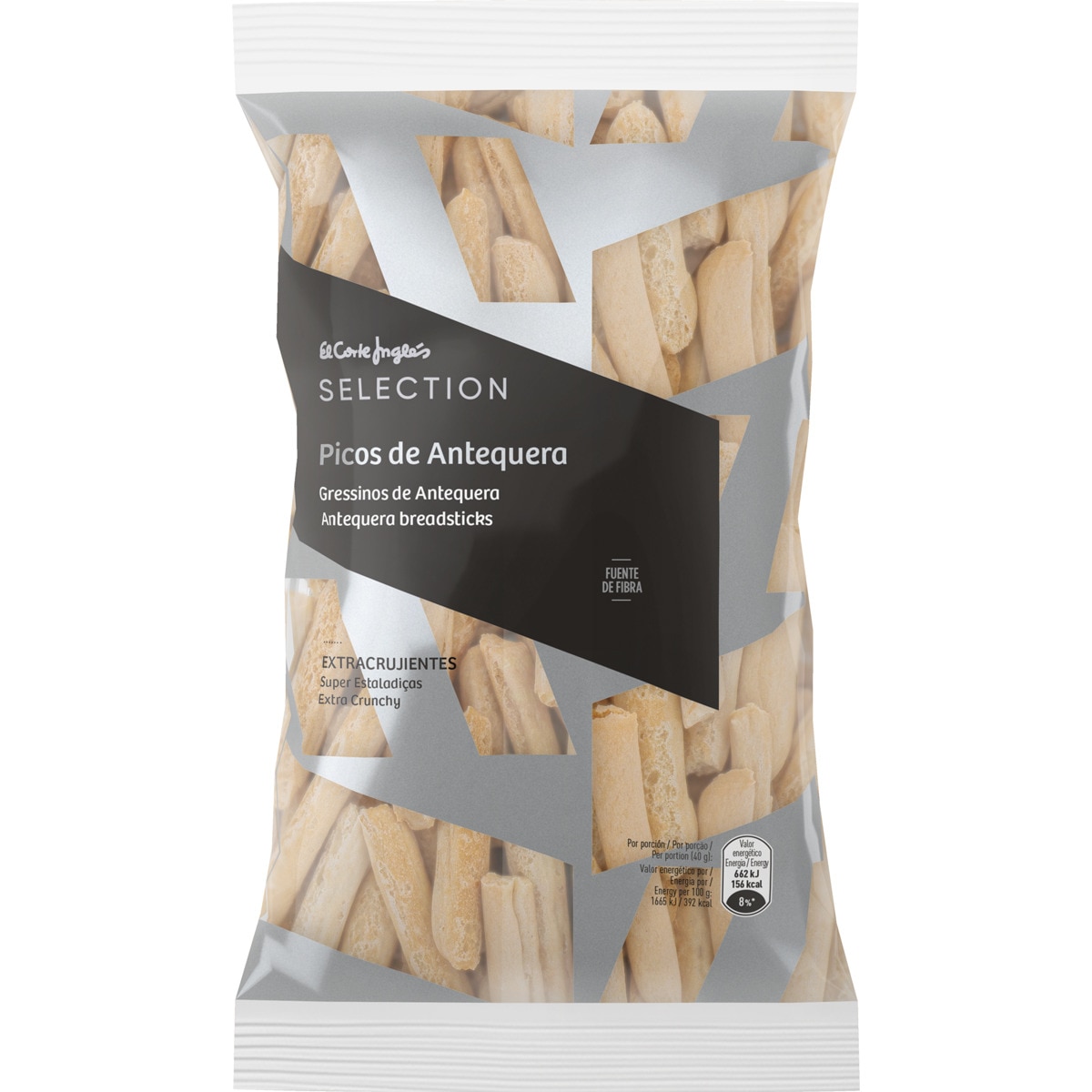 Extracrunchy Antequera breadsticks bag 140 g · EL CORTE INGLES
