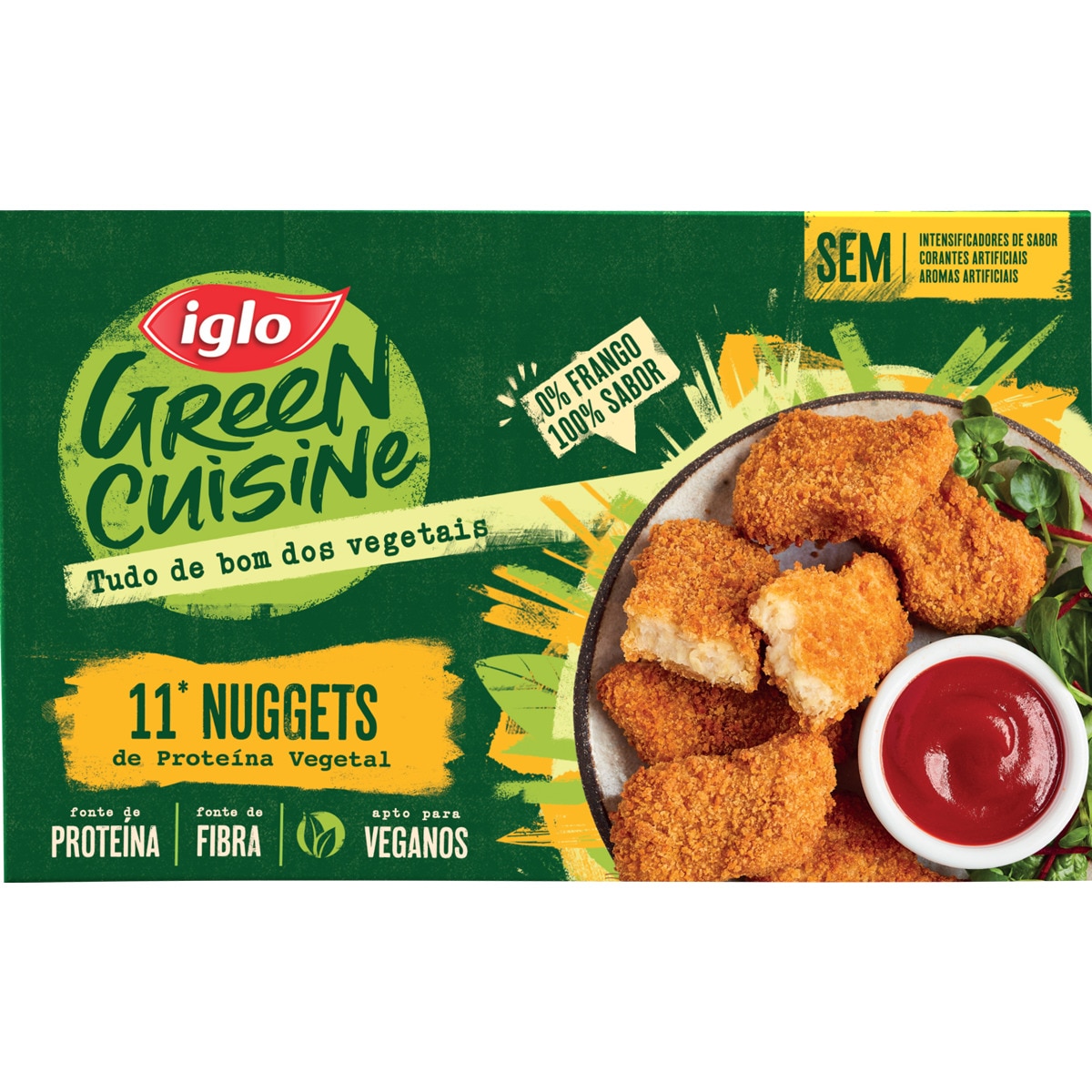 Nuggets Vegan 11 Unidades embalagem 250 g · Iglo Green Cuisine · Supermercado El Corte Inglés
