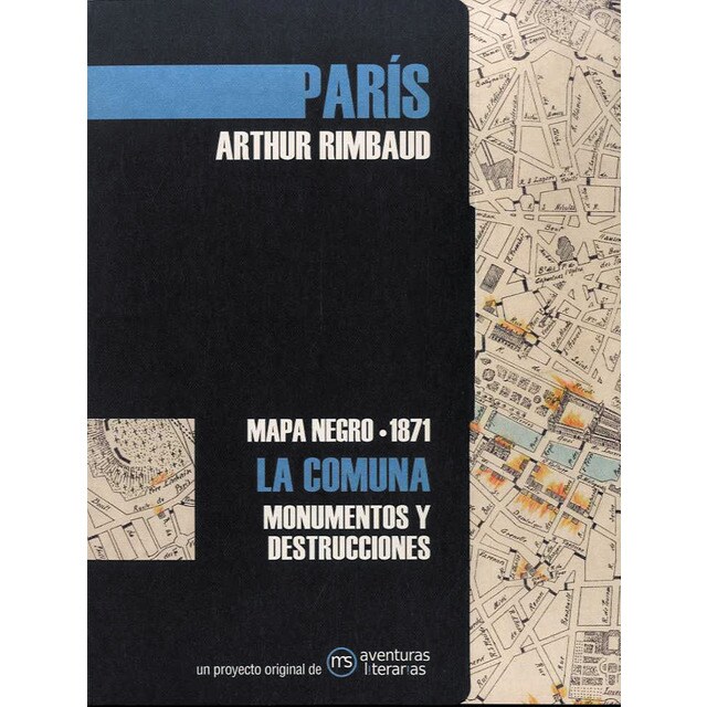 París. La Comuna: Mapa negro 1871 (Tapa blanda)