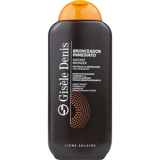 GISELE DENIS Immediate tanning oil with carrot extract, vitamin E and almond oil flask 400 ml