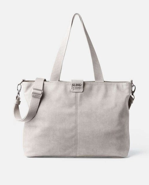sac cabas gris