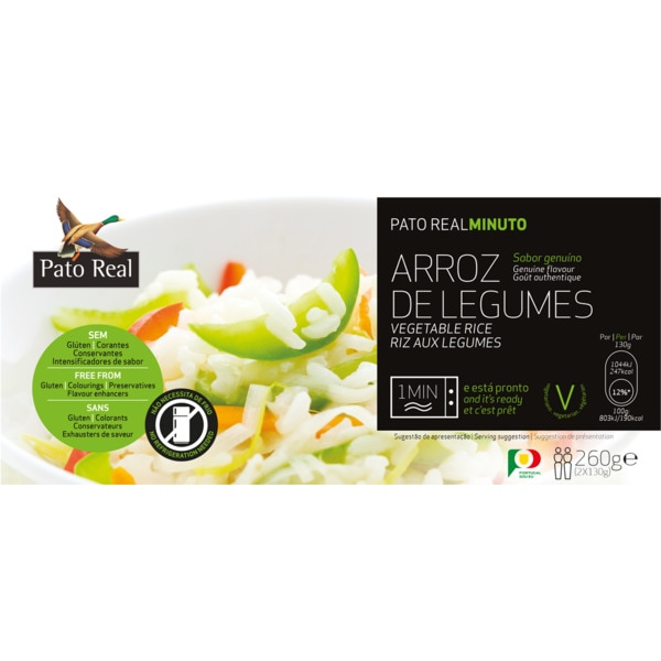 Arroz de Legumes embalagem 260 g
