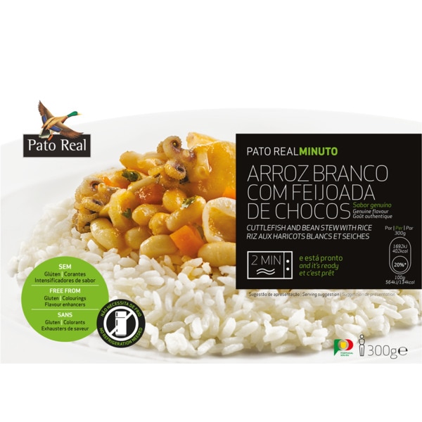 Arroz com Feijoada de Chocos embalagem 300 g