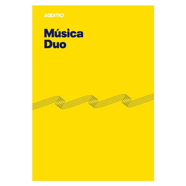 Cuaderno de música Duo Additio.