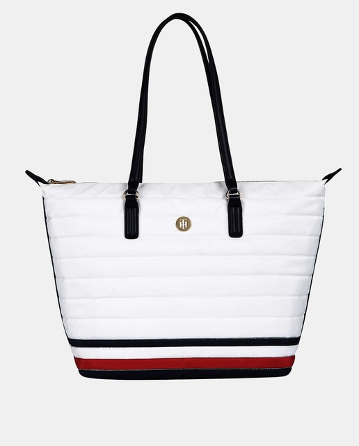 tommy hilfiger white tote bag