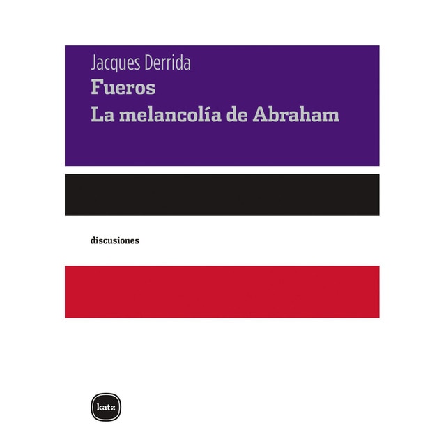 Fueros. La melancolía de abraham (Tapa blanda)