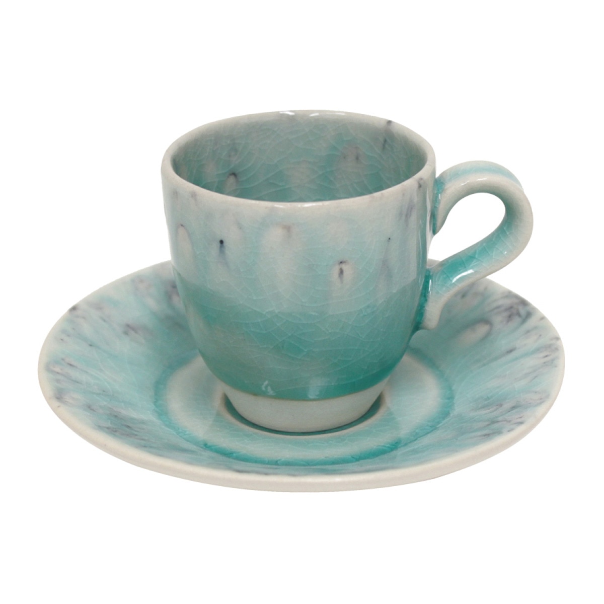 Costa Nova - Taza De Café Con Plato Madeira Azul En Oferta Costa Nova - Taza De Café Con Plato Madeira Costa Nova.