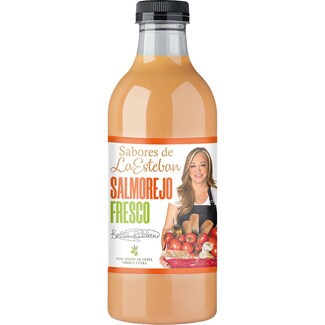 SABORES DE LA ESTEBAN salmorejo fresco con aove botella 1 l