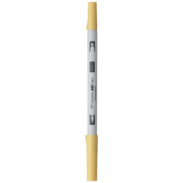 Rotulador Dual Brush ABT PRO Base Alcohol Doble Punta Tombow Light Ochre 991.