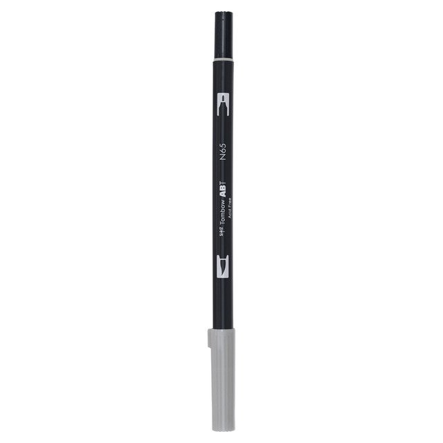 Rotulador Dual Brush ABT Doble Punta Acuarelable Tombow Cool Grey 5 N65.