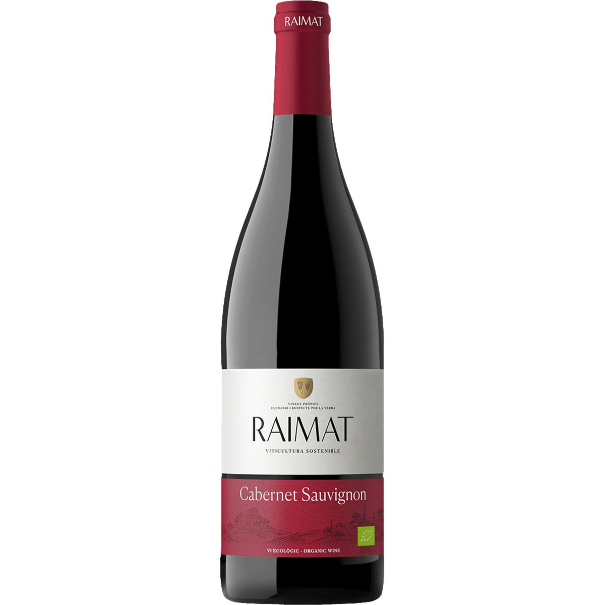 Organic singlevariety sauvignon red wine DO Costers del Segre