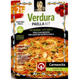 Carmencita Preparado para Paella Verdura embalagem 255 g