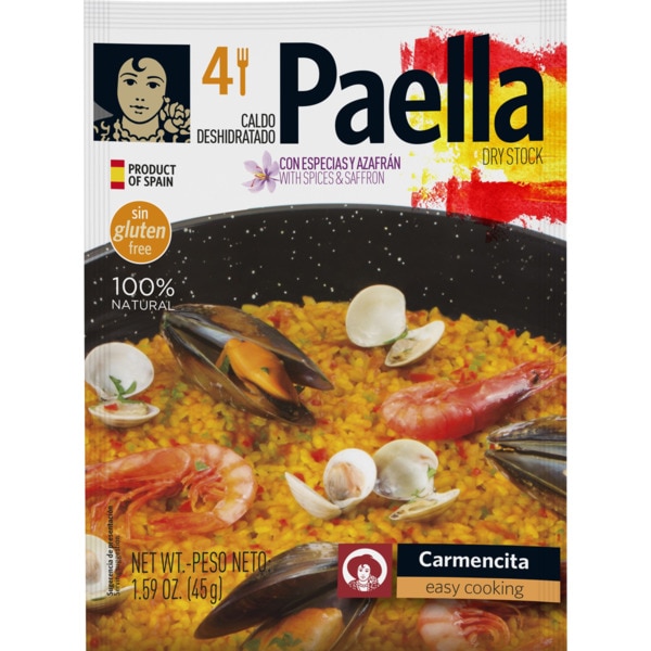Molho para Preparar Arroz Paella embalagem 45 g