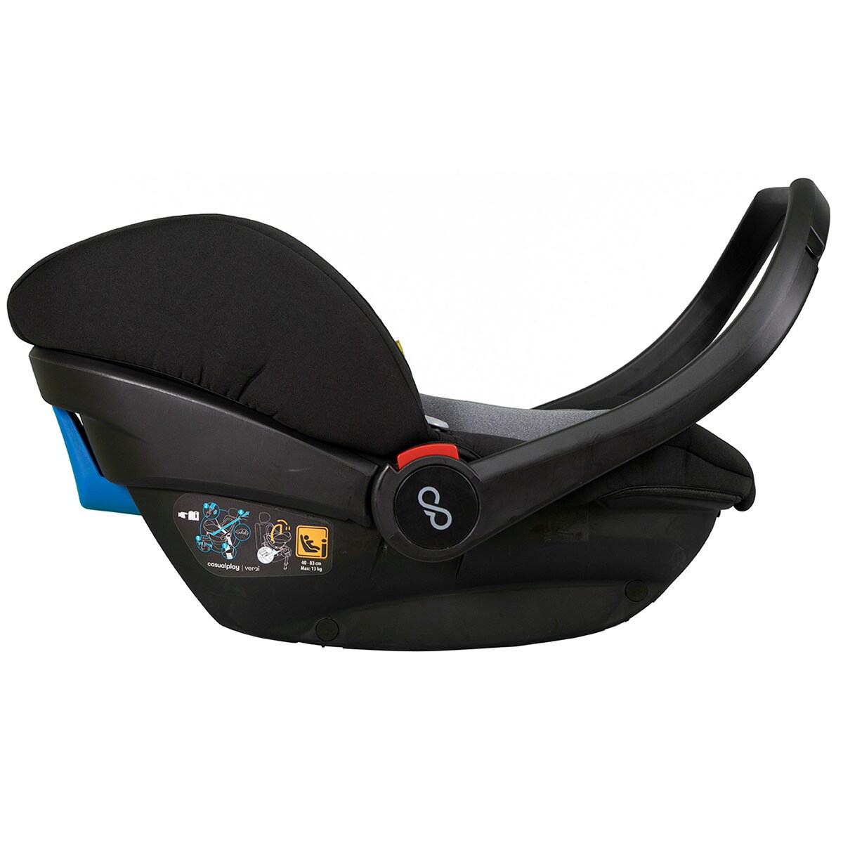 Cadeira Auto Verai i-Size, 40-83 cm Cinzento-8