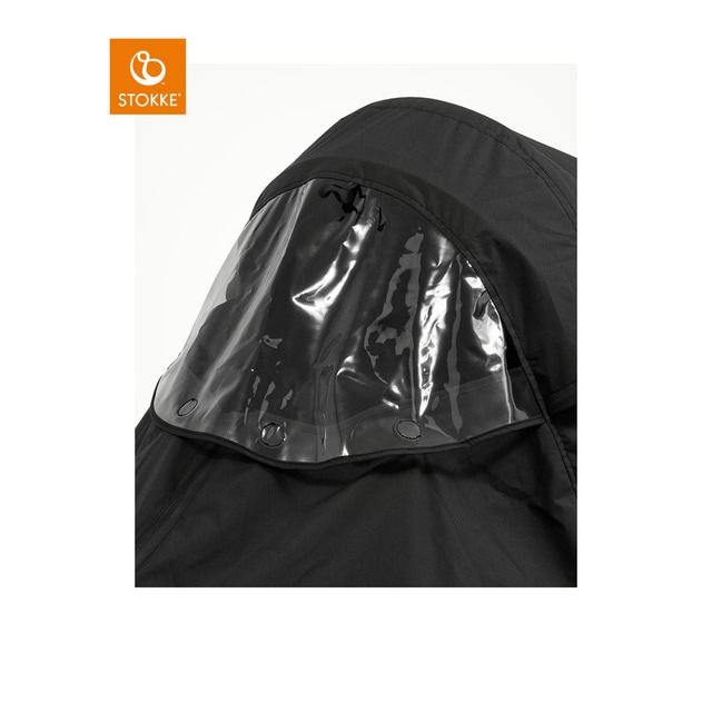 Protector de lluvia Stokke ® Xplory X para Silla de paseo y Capazo negro intenso