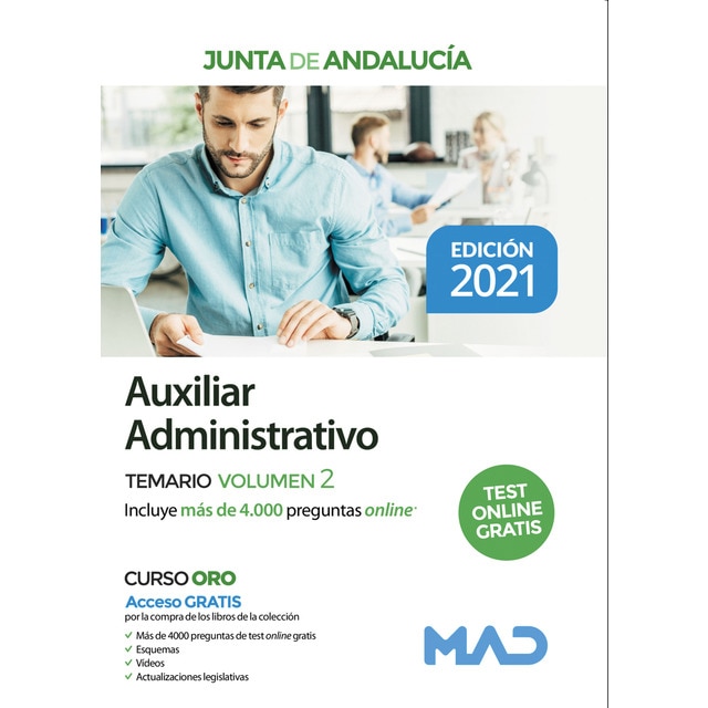 Auxiliar adtvo. Vol. 2 junta andalucia