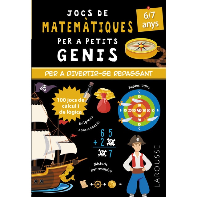 Jocs de matemàtiques per a petits genis 6-7 anys (Tapa blanda)