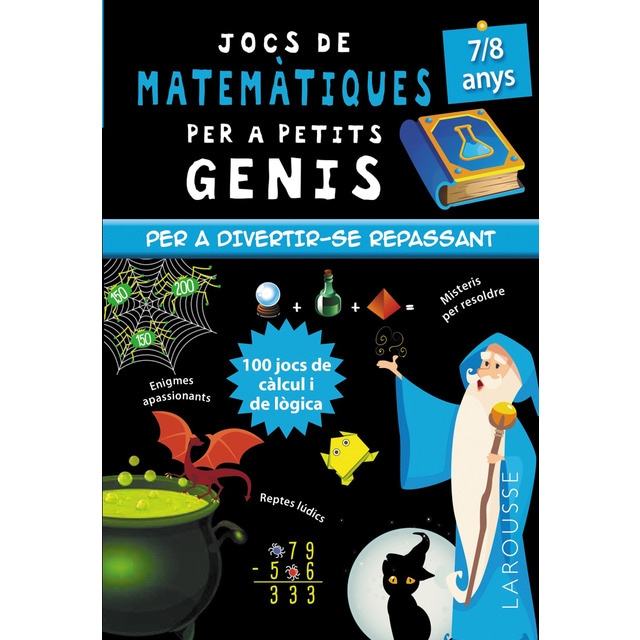 Jocs de matemàtiques per a petits genis 7-8 anys (Tapa blanda)