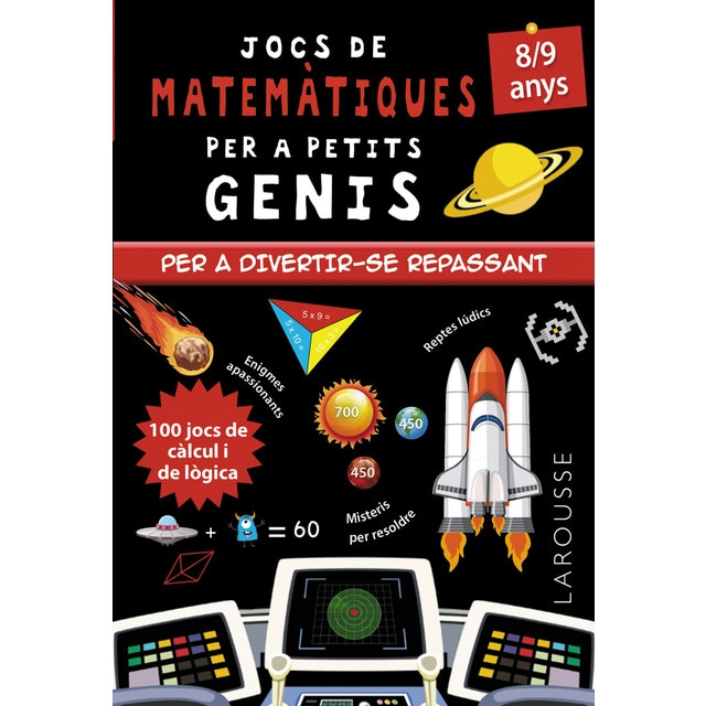 Jocs de matemàtiques per a petits genis 8-9 anys (Tapa blanda)