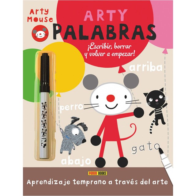 ARTY MOUSE - ARTY PALABRAS (Tapa blanda)