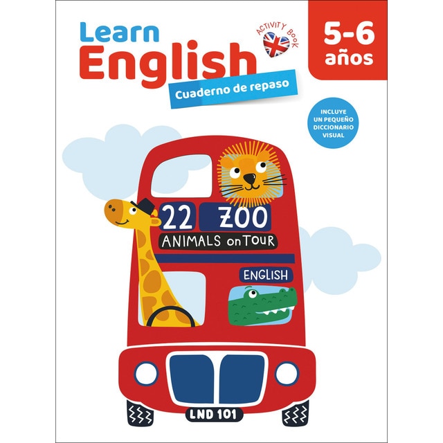 CUADERNO DE REPASO 5/6 AÑOS ENGLISH (Tapa blanda)