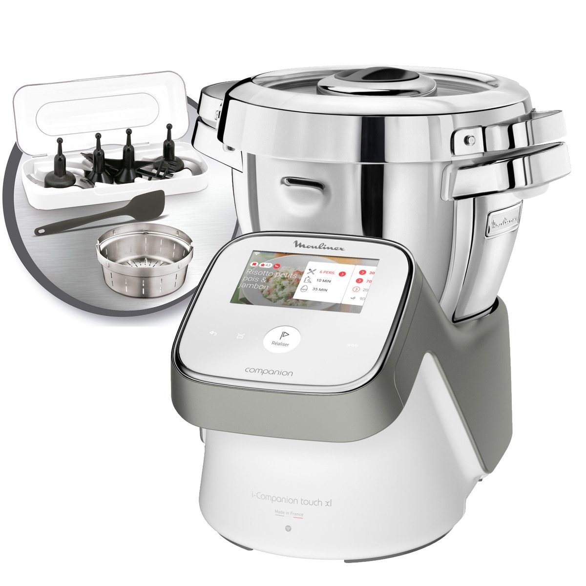 Robot De Cocina Moulinex I-companion Touch XL · Moulinex · La Tienda En ...