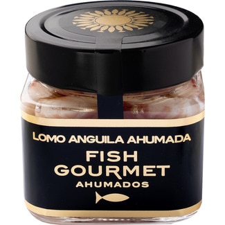 FISH GOURMET Smoked eel fillets jar 150 g