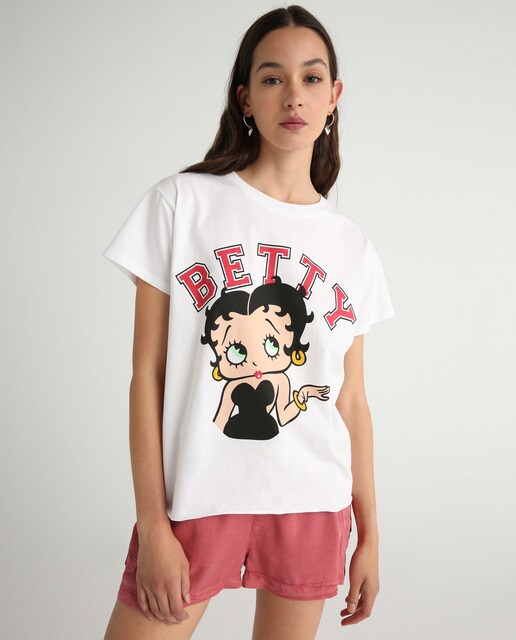 Women's short sleeve Betty Boop T-shirt 