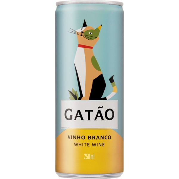 Vinho Branco de Mesa Frizante lata 25 cl