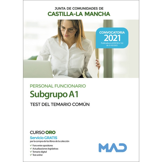 P-funcionario subgrupo a1 test castiila-la mancha