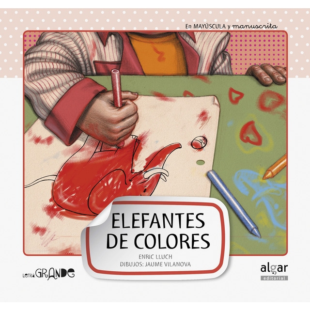 Elefantes de colores
