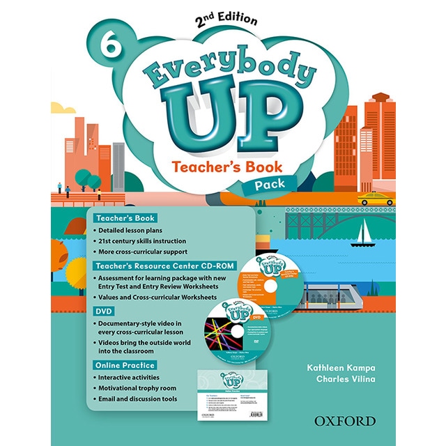Everybody Up! 6. Teacher's Book W/DVD& Online Practice Pack 2nd Edition