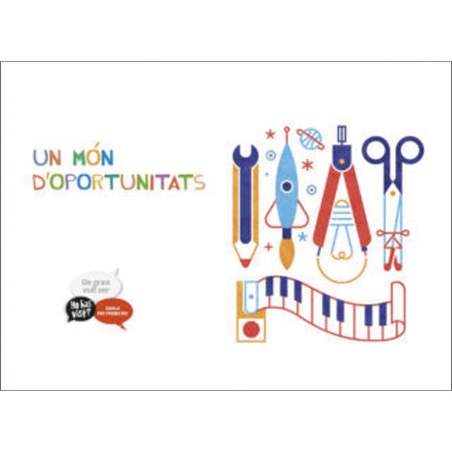 Carpeta alumne De gran vull ser - Ho has vist? - Infantil