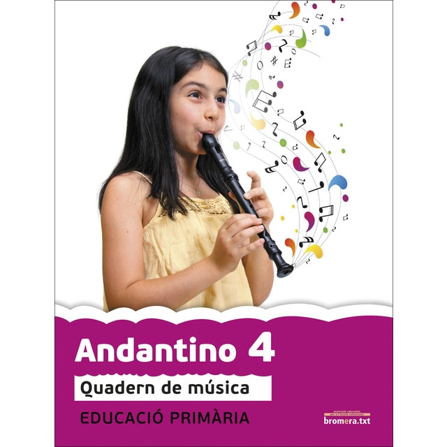 Andantino 4. Projecte Far: Música. Segon cicle de primària 2n curs (Tapa blanda)