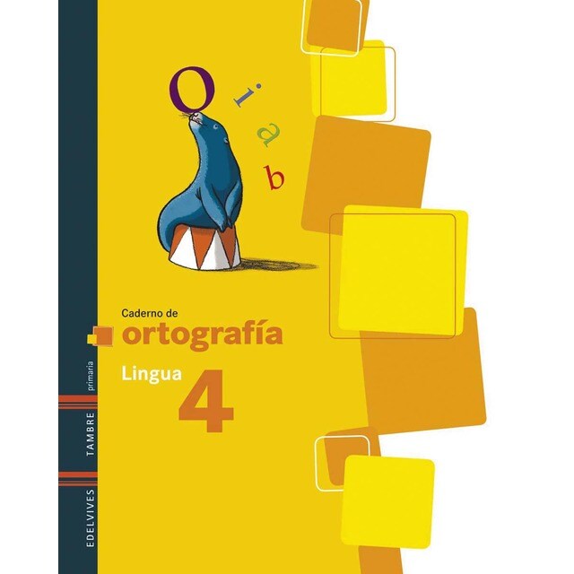Lingua 4 - Caderno de ortografía (Tapa blanda)