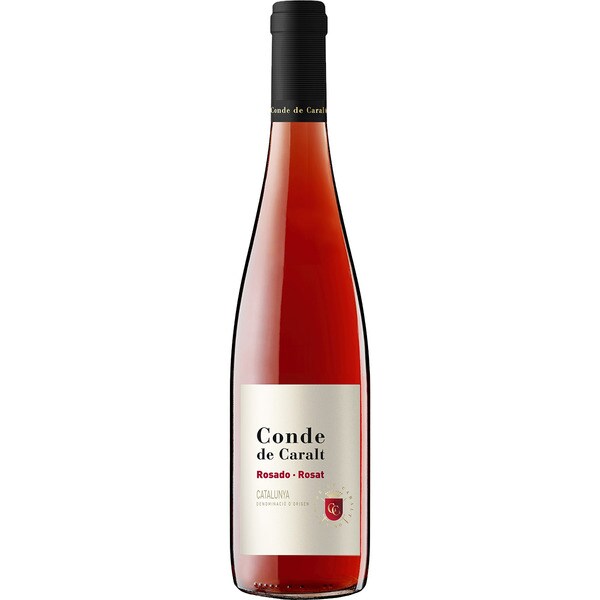 Rosé wine DO Catalunya bottle 75 cl · CONDE DE CARALT · Supermercado El