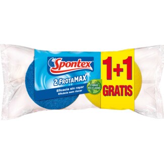 Spontex Frotamax Esfregão Fibra com Esponja Salva-Unhas Não Risca 1 unidade