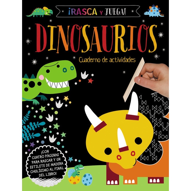 Rasca y Juega. Unicornios - Cuaderno de actividades