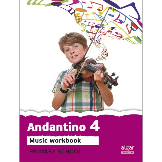 Andantino 4. Music Workbook Proyecto faro: Music workbook (Tapa blanda)